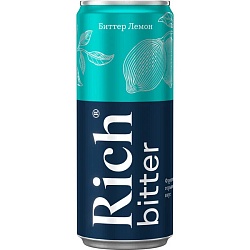 Rich tonic Индиан Биттер лемон 0.33 л